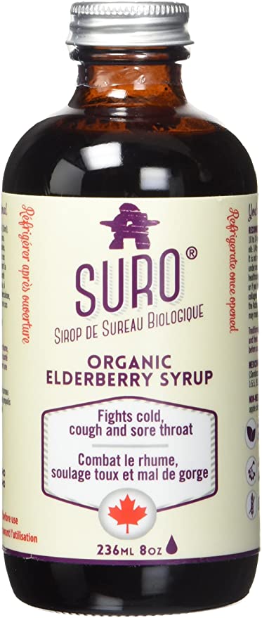 Organic Elderberry Syrup for Adults