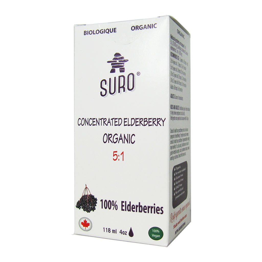 Organic Elderberry Syrup for Adults